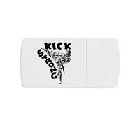 'Kick Strong, Stay Powerful' Pill Box with Tablet Splitter (PI00034114)