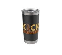 Kick The Dust Line Dance Lover Western Dancer Line Dancing Stainless Steel Insulated Tumbler