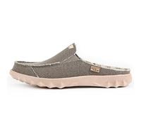 Kickback Chaise Classic Men’s Backless Mules - Casual Slip-On Canvas Clogs for Men - Comfortable Indoor & Outdoor Summer, Beach and Travel Shoes with Anti-Slip Sole - Bruno Brown, UK 8