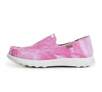 Kickback Couch 2.0 Men’s Canvas Slip On Loafers - Lightweight Casual Summer, Travel & Beach Shoes with Anti-Slip Sole - Relaxed Comfortable Fit for All Day Comfort - Washed Out Pink, UK 12