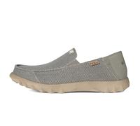 Kickback Couch Classic Men’s Canvas Slip On Loafers - Lightweight Casual Summer, Travel & Beach Shoes with Anti-Slip Sole - Relaxed Comfortable Fit for All Day Comfort - Rocket Grey, UK 7