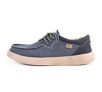Kickback Haven Shoes - Men's Loafers & Moccasins - Colour Deep Navy - Lightweight, Lace Up & Smart Casual - Mens All Day Comfort Slip On - Size UK 7