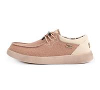 Kickback Haven Shoes - Men's Loafers & Moccasins - Colour Rust - Lightweight, Lace Up & Smart Casual - Mens All Day Comfort Slip On - Size UK 9