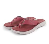 Kickback Koloa Flip Flops for Men & Women - Casual Summer Sandals with Anti-Slip Sole - Relaxed Comfort for Beach, Holiday, Travel & Everyday Wear - Raspberry Taupe, UK 7