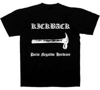 Kickback Shirt Paris Negative Hardcore Hammer Violence Nietzsche Hatred Not Your