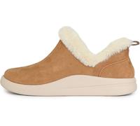 KickBack Shoes Scandi Bootie Womens Faux Fur Lined Suede Slipper - - Size: 3