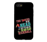 Kickball Team Gift Voices in Head Say to Play Kickball Case for iPhone SE (2020) / 7/8