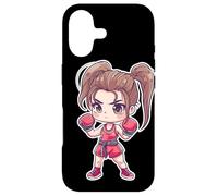 Kickboxing Girl Anime Look Karate Case for iPhone 17