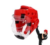 Kickboxing Head Gear - Padded Boxing Helmet, Lightweight Shock Shield, Adjustable Secure Fit, Breathable Design | Professional Protection Accessory For Muay Thai Karate Sparring Martial Training