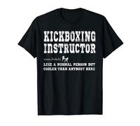 Kickboxing Instructor Definition Gift T-Shirt