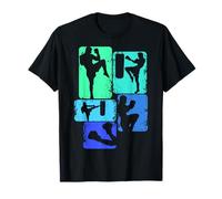 Kickboxing Kickboxer Karate Taekwondo Boys Kids Men T-Shirt