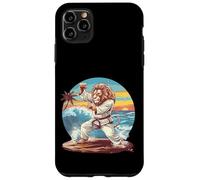 Kickboxing Lion Beach Sunset Jiu-Jitsu Taekwondo Lion Lover Case for iPhone 11 Pro Max