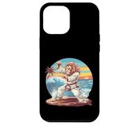 Kickboxing Lion Beach Sunset Jiu-Jitsu Taekwondo Lion Lover Case for iPhone 12 Pro Max