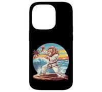 Kickboxing Lion Beach Sunset Jiu-Jitsu Taekwondo Lion Lover Case for iPhone 14 Pro