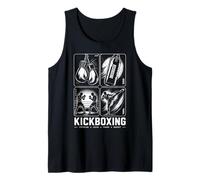 Kickboxing Martial Arts Vintage Kickboxer Training Tank Top