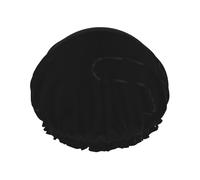 Kickboxing Print Shower Cap,Reusable Hair Cap With Lining & Elastic Band Stretch Hem Hair Hat