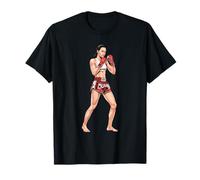 Kickboxing Stance Thai Boxing A Muay Thai Fighter T-Shirt