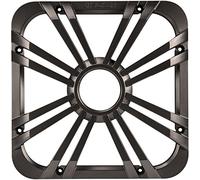 KICKER 12-inch (30cm) Square Subwoofer Grille for 11S12L7,LED, Charcoal