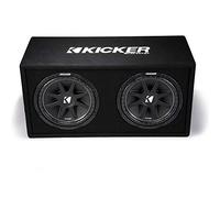 KICKER 43DC122 Dual Comp 12-inch Vented Subwoofer Enclosure 2-Ohm, RoHS Compliant