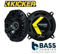 Kicker Car Audio Coaxial Speaker System DS 5.25 in. 50W 2 Way Round Tweeters