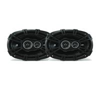 Kicker Car Audio Triaxial Speaker System DS 6 x 9 in. Black 90W Oval Tweeters