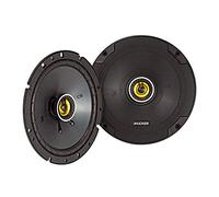 KICKER 46CSC674 CS Series Low Profile 6.75 Inch 3.3 Ohm 100 Watts RMS Power Factory Replacement Coaxial Car Audio Sound System Speakers (Pair)