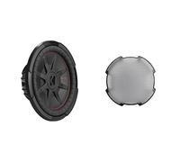 KICKER 48CWRT122 CompRT 12" Sub, Dual Voice Coil, 2-Ohm, & 52GR12 Grill Bundle