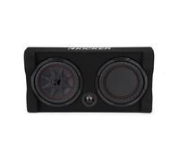 Kicker 48TRTP102 Car Audio CompRT 10in Enclosure Down Firing Loaded 2 Ohm 400 W