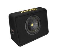 Kicker Audio CompC 10" Thin Profile Loaded Enclosure - 2 Ohm