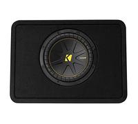 KICKER 50TCWC104 CompC 10" Subwoofer in Thin Profile Enclosure 4-Ohm