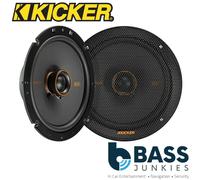 Kicker 51KSC6704 - 6.75" 200 Watts 2-Way Coaxial Front Rear Door Speakers