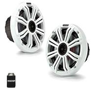 KICKER 6.5" White Marine Speakers (Qty 2) 1 Pair of OEM Replacement Speakers