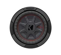 Kicker 8 Inch Car Subwoofer Audio CompRT Thin Profile Dual Voice Coil 2Ohm Black
