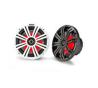 KICKER KM8 8-Inch (200mm) Marine Coaxial Speakers with 1-Inch (25mm) Black