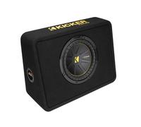 Kicker Audio CompC 10" Thin Profile Loaded Enclosure - 2 Ohm