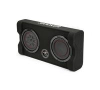 KICKER KA48TRTP82 CompRT 8" Down Firing Loaded Car Sub Enclosure 2 Ohm 300w RMS