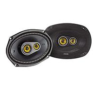 Kicker CS Series 150 Watt 6 x 9 Inch Car Audio Coaxial Speaker Pair, Black