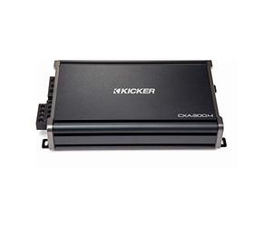 Kicker KA43CXA3004 4-Channel Amplifier, Black, Solid State, Compatible with All Devices