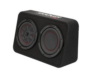 KICKER KA48TCWRT82 CompRT 8" Thin Profile Loaded Sub Enclosure 2 Ohm 300w RMS