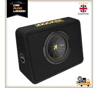 Kicker Audio CompC 10" Thin Profile Loaded Enclosure - 2 Ohm