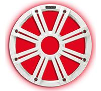 Kicker KMG10 10-Inch (25cm) Grille for KM10 and KMF10 Subwoofer, LED, White