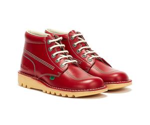 Kickers - 1-KF0000101RCO Mens KICK Hi Red Leather - UK 7 / EU 41 / US 8