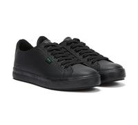 Kickers Black Leather Tovni Lacer Trainers UK 10.5 Black