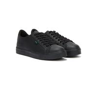 Kickers Youth Tovni Lacer Leather Shoes - Black - 4
