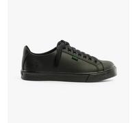 Kickers Tovni Leather Lace-up Shoe, Black, Size 13 Younger Black