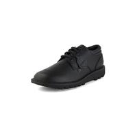 (Black, 9 (Adults')) Kickers Kick Lo Padded Men's Black Leather Shoes