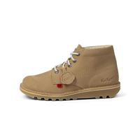 Kickers Adult Unisex Kick HI Nubk Ankle Boot, Sand, 8 UK
