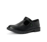 Kickers Baby Girls Lachly Tbar Shoe, Black, 9 UK Child