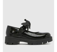Kickers Black Kick Kori Mary Jane Bow Girls Youth Shoes UK 6