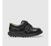 Kickers / Children's Shoes (Trainers) KICK LO VELCRO in Black 11 kid